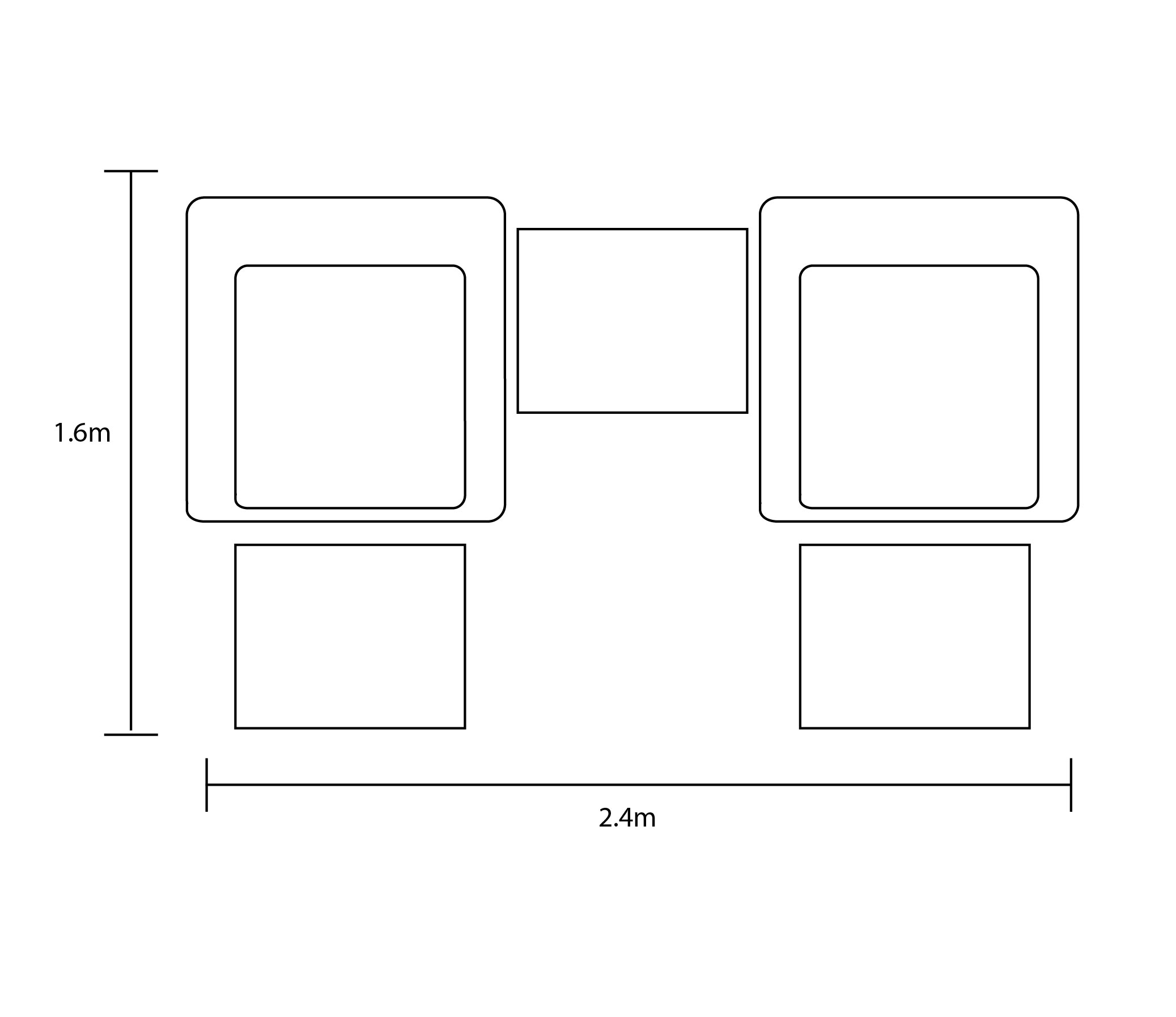Portico Companion Set footprint